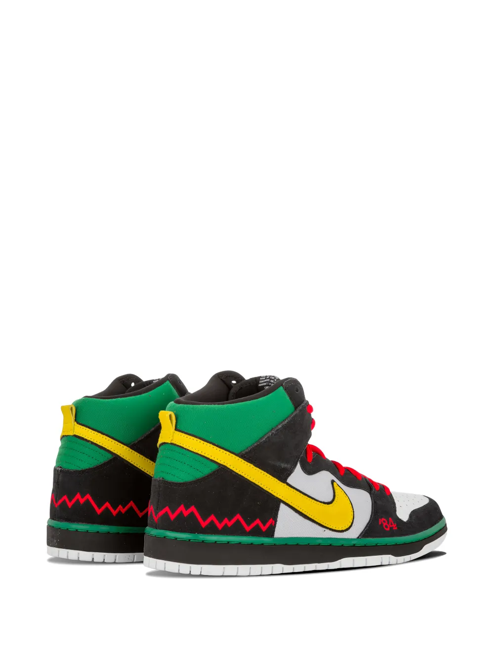 Nike Dunk High Pro Premium SB sneakers Zwart