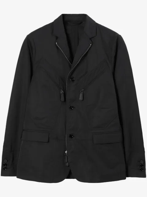 Burberry جاكيت مفصل بلمسة ساتان