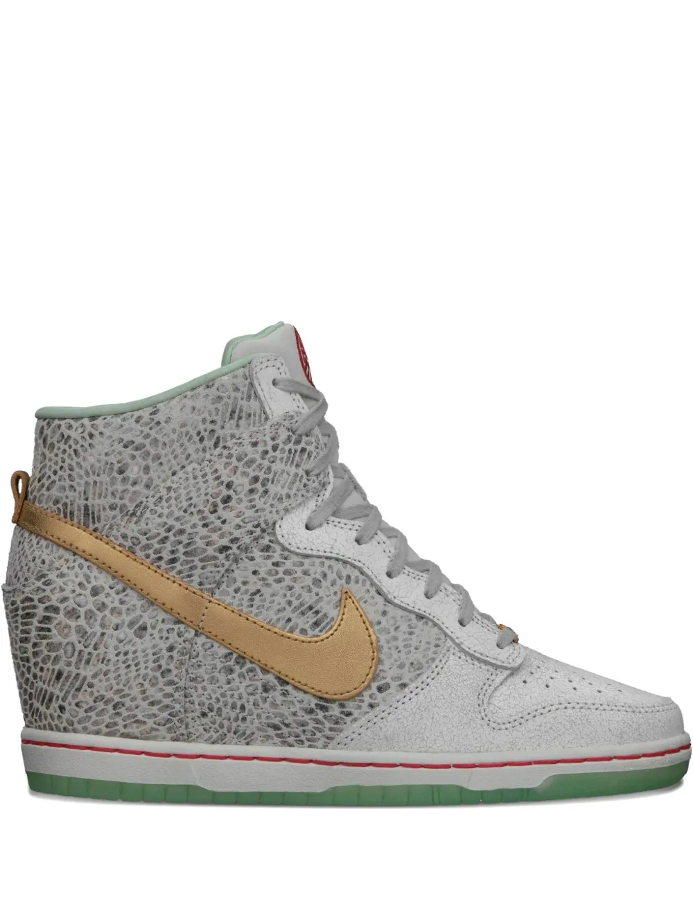 Nike Dunk Sky Hi Yoth Qs "year Of The Horse" Sneakers In White