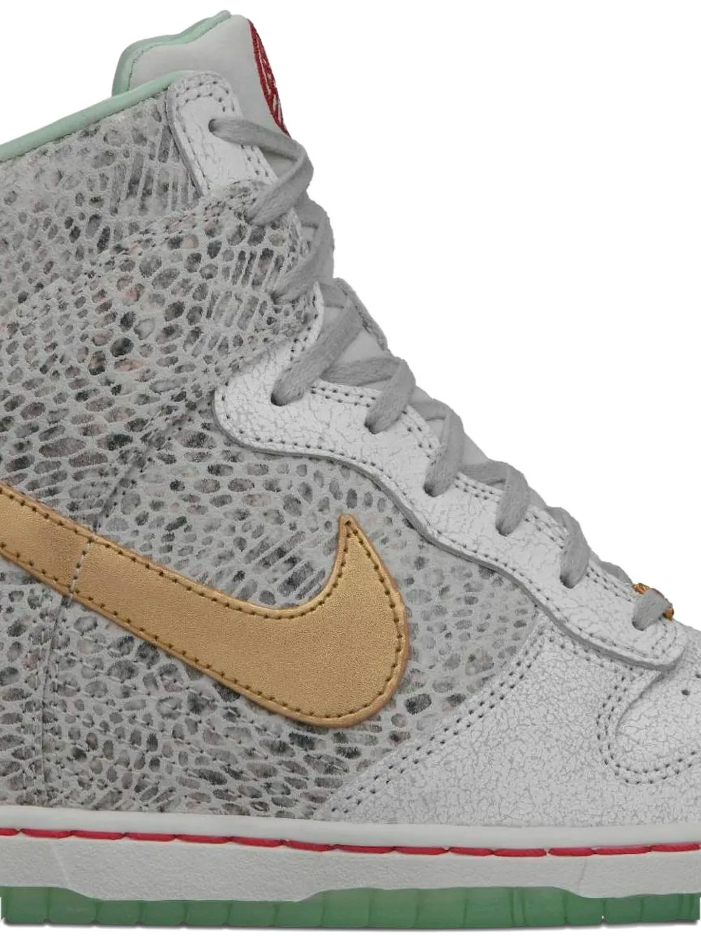 Nike Dunk Sky Hi Yoth Qs "year Of The Horse" Sneakers In White