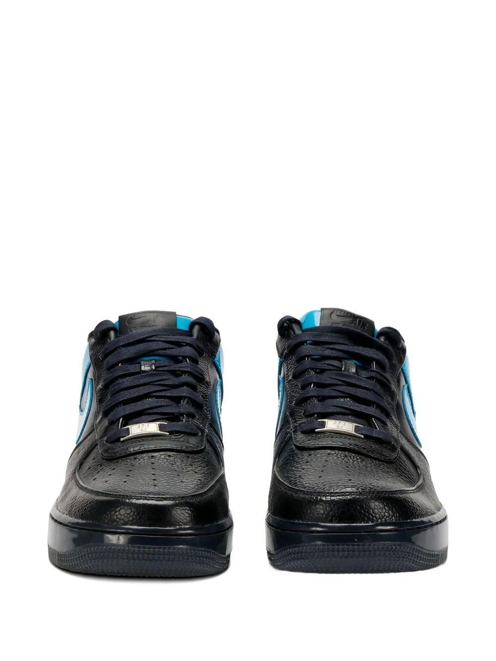 Nike Air Force 1 Supreme Max Air Sneakers In Black