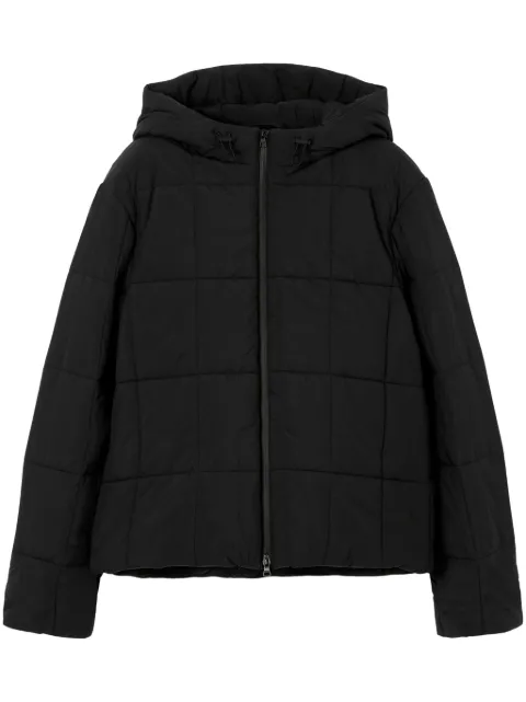 Burberry hooded quilted padded jacket