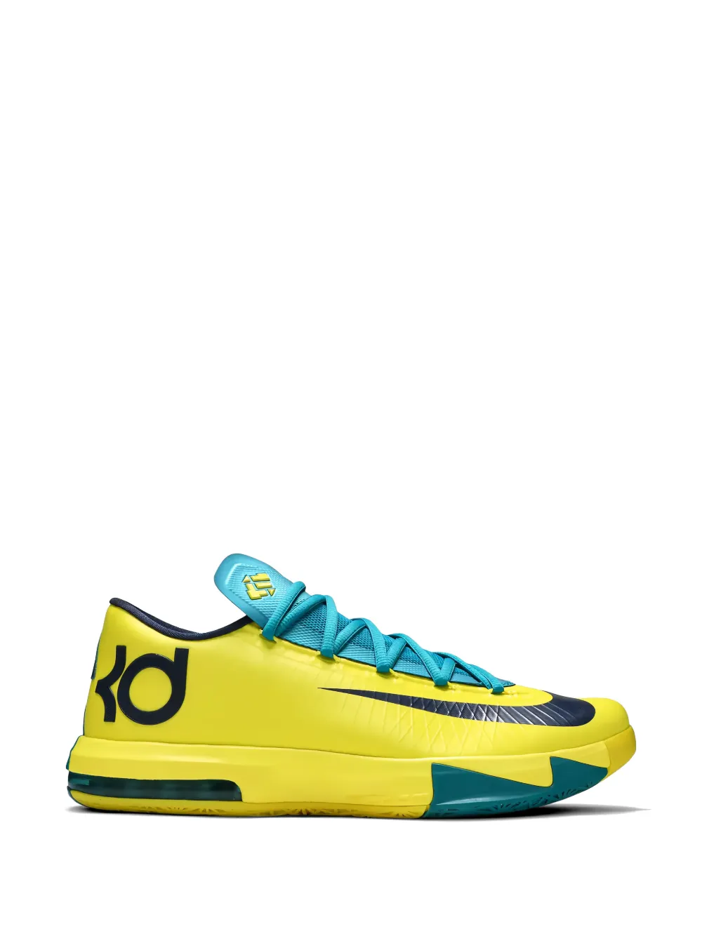 Nike KD 6 sneakers Geel