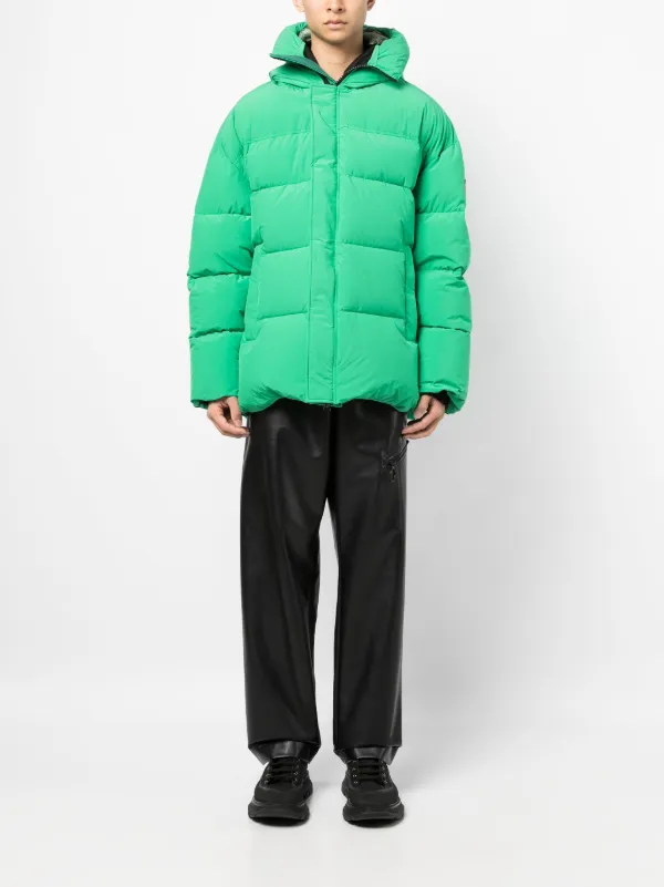 Doublet Padded Animal motif-hoodie Jacket | Green | FARFETCH