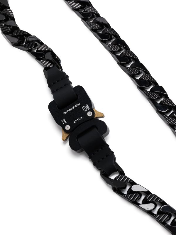 1017 ALYX 9SM metallic-buckle Choker Chain - Farfetch