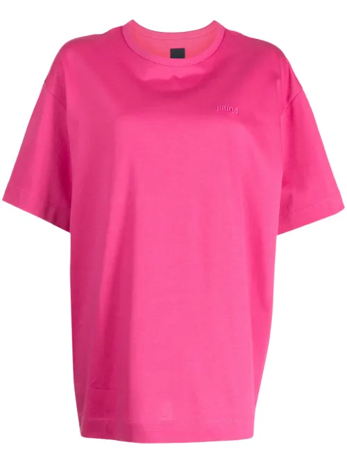 T-shirt en coton à motif brodé - Juun.J - Modalova