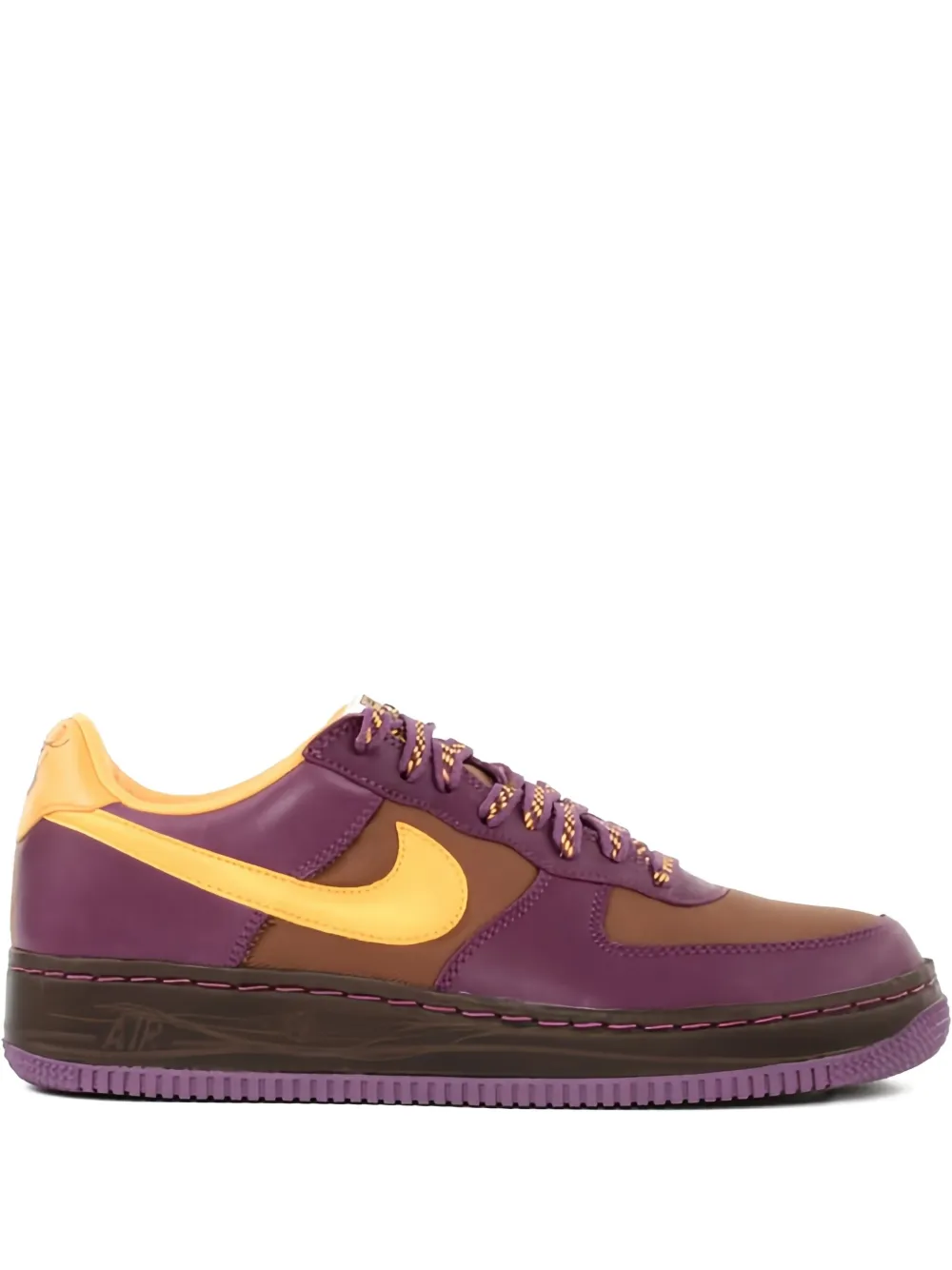 Nike laser-etched midsole trainers Purple