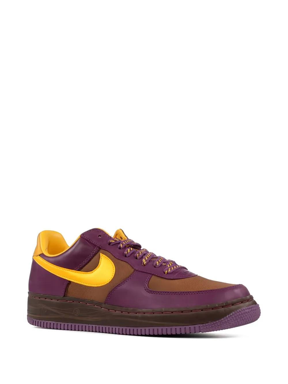 Nike laser-etched midsole trainers Purple