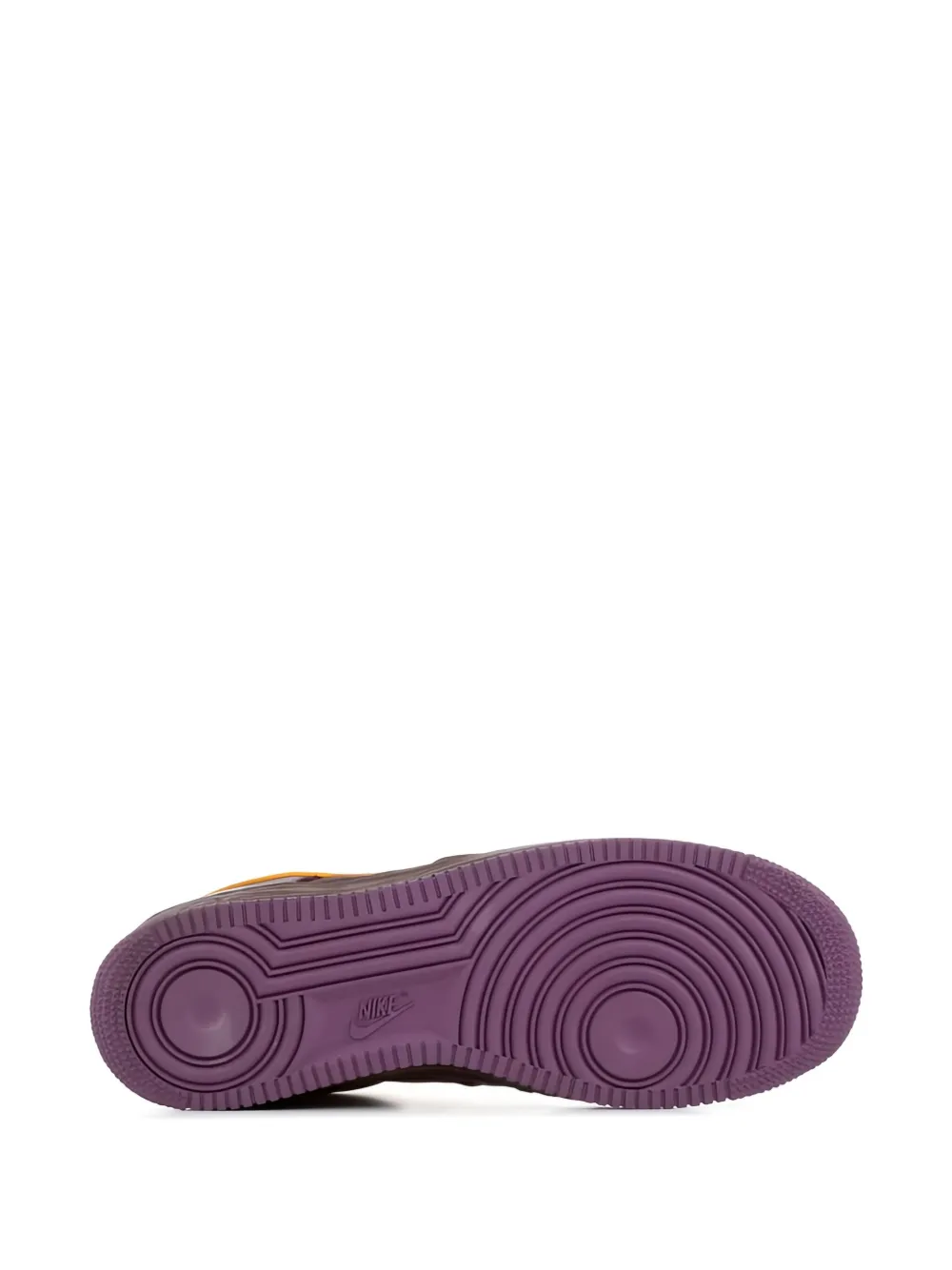 Nike laser-etched midsole trainers Purple