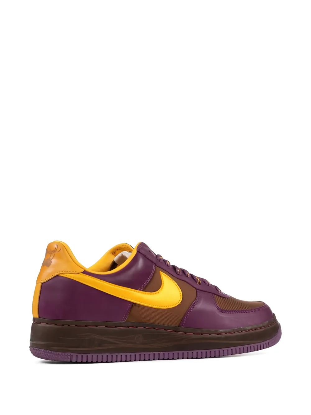 Nike laser-etched midsole trainers Purple