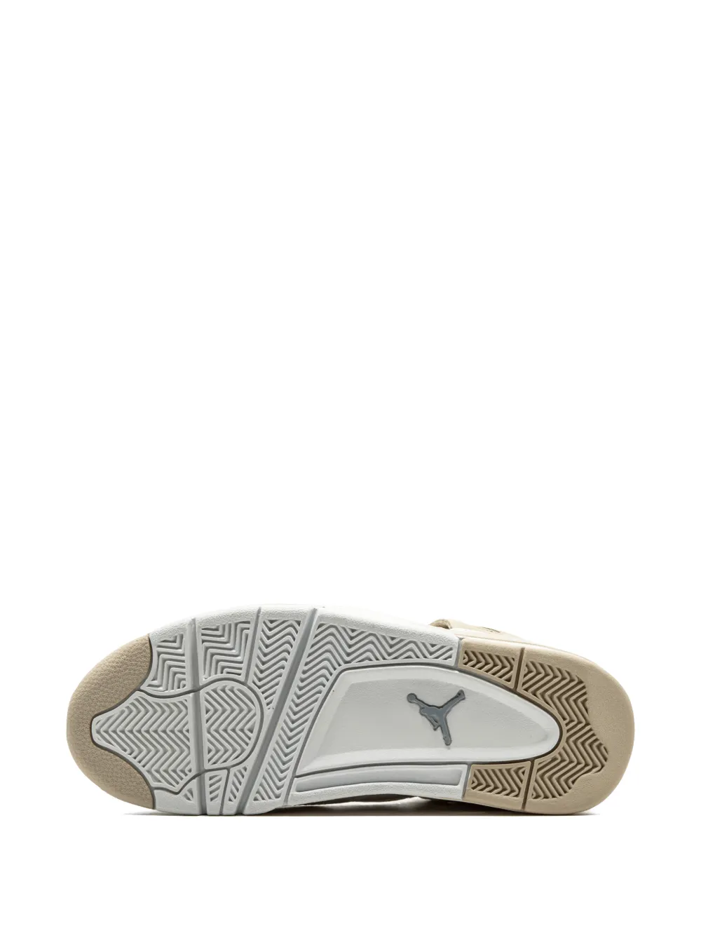 Jordan 4 leren sneakers Wit