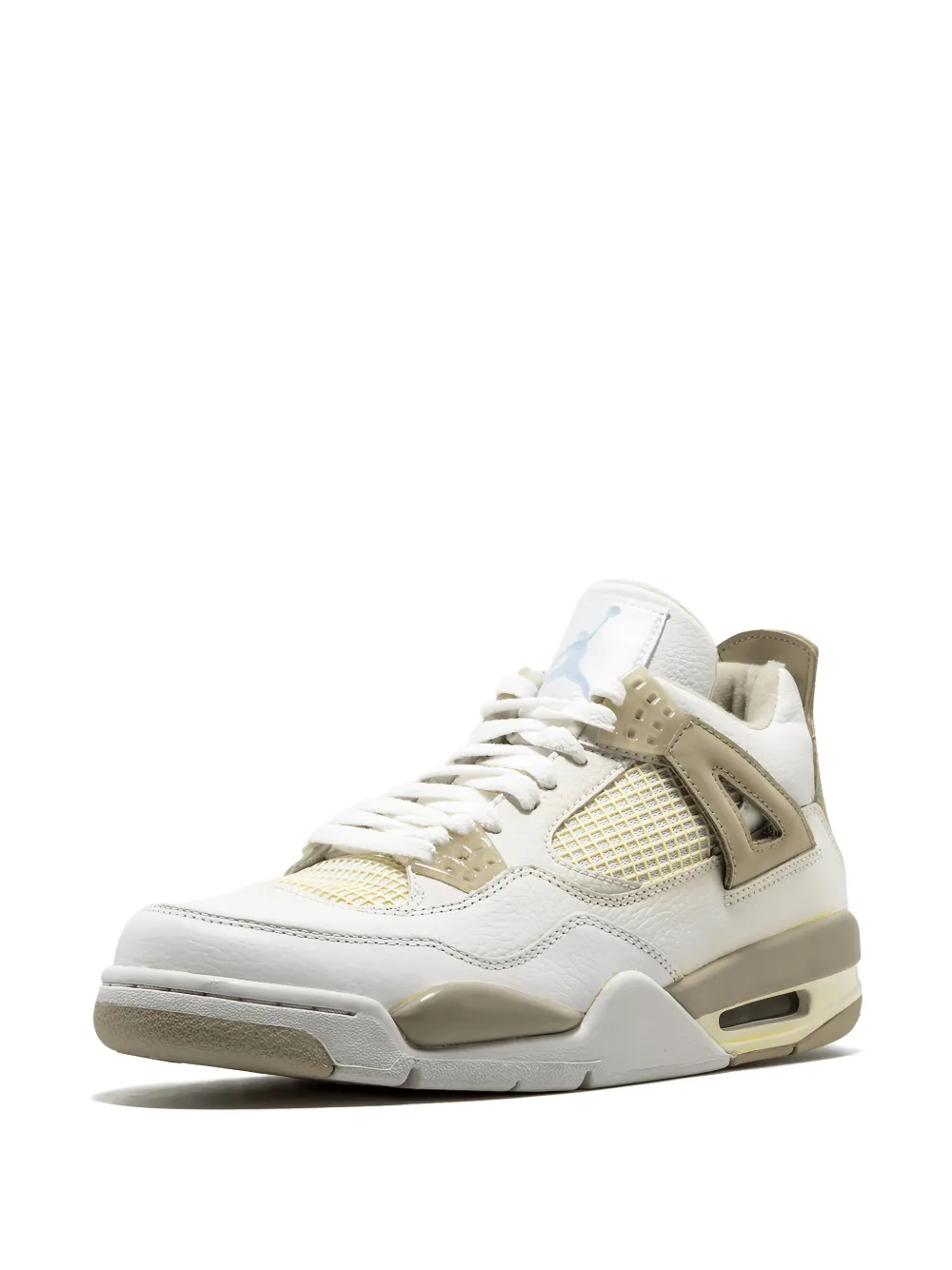 Jordan 4 leren sneakers Wit