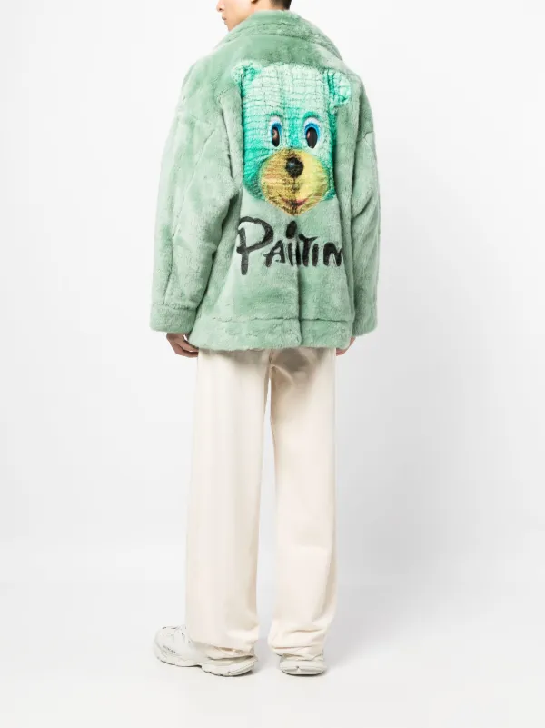 Doublet bear-motif faux-fur Jacket - Farfetch