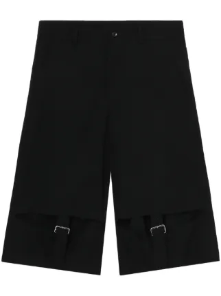 Black Comme Des Garçons バックル ショートパンツ | ブラック