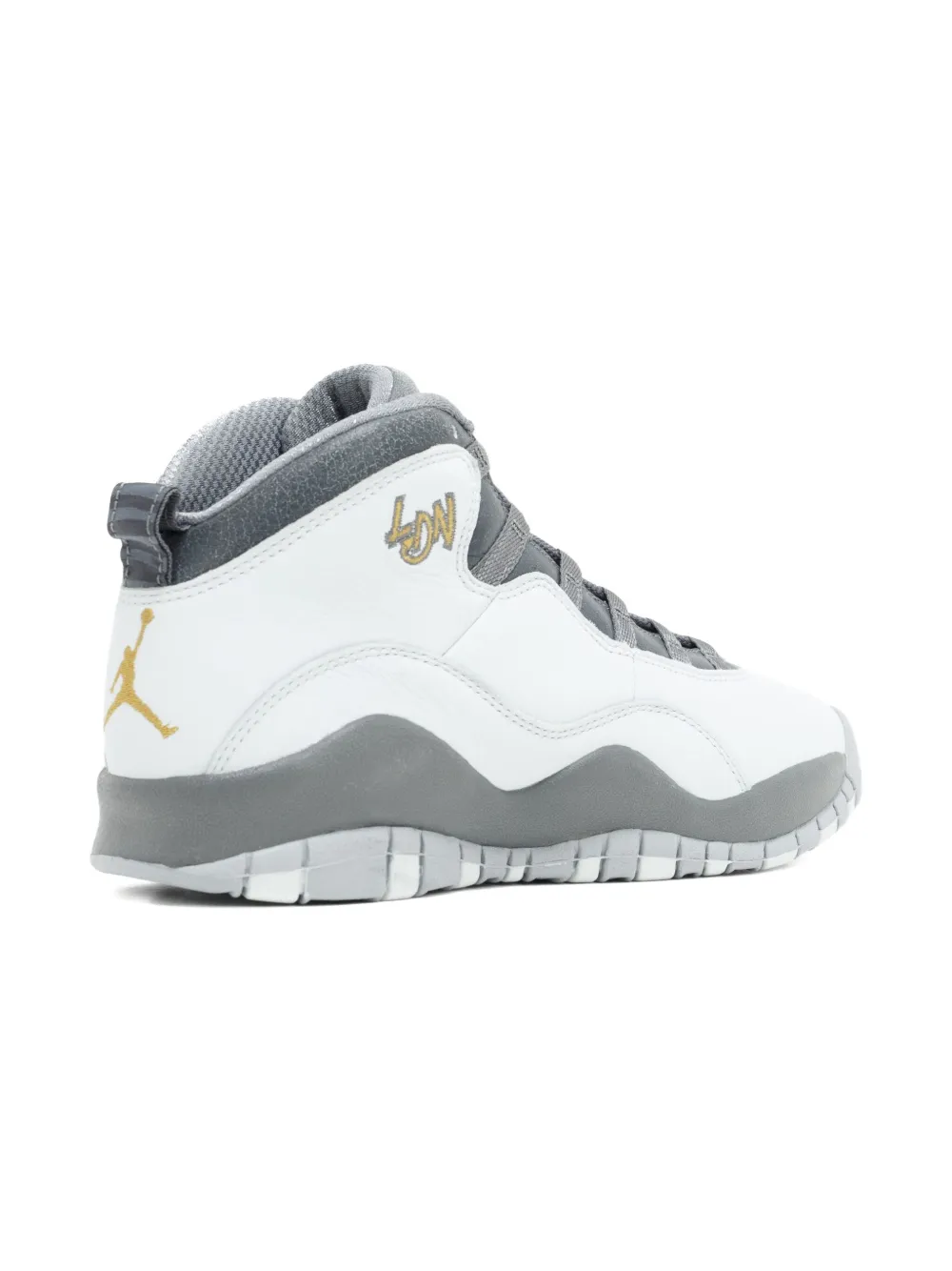 Jordan Kids Air Jordan 10 Retro trainers Grey