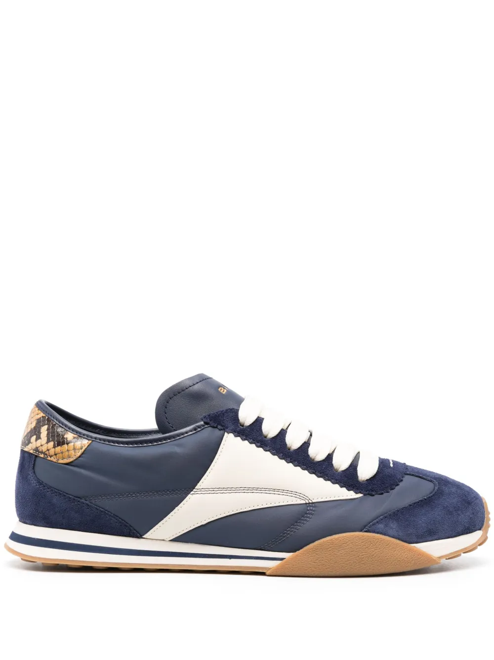 Bally Blue Sonney Panelled Sneakers In Blau