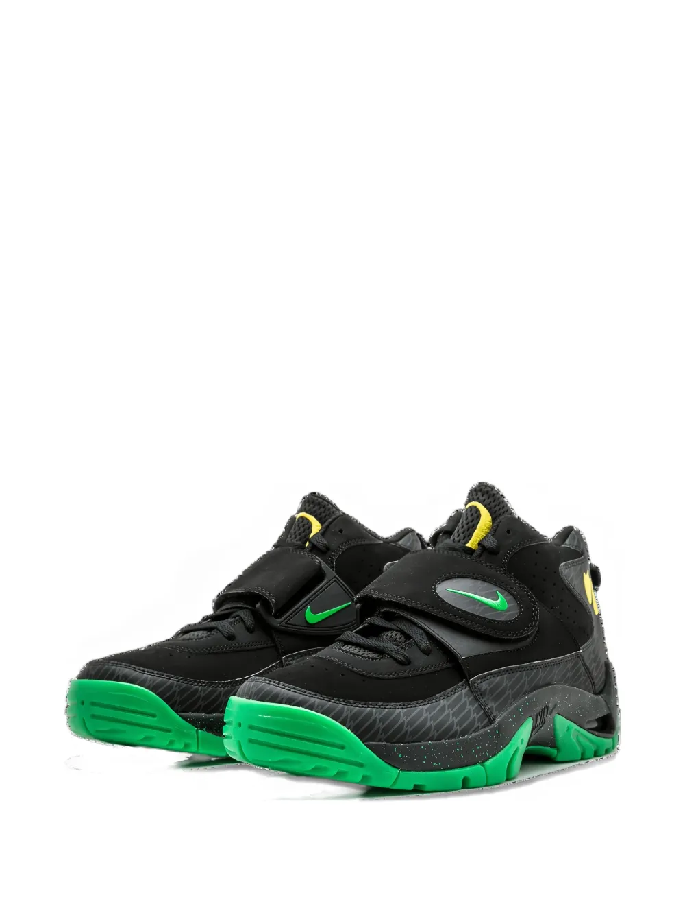Nike x Oregon Duck Air Mission PRM "Black Apple Green" sneakers