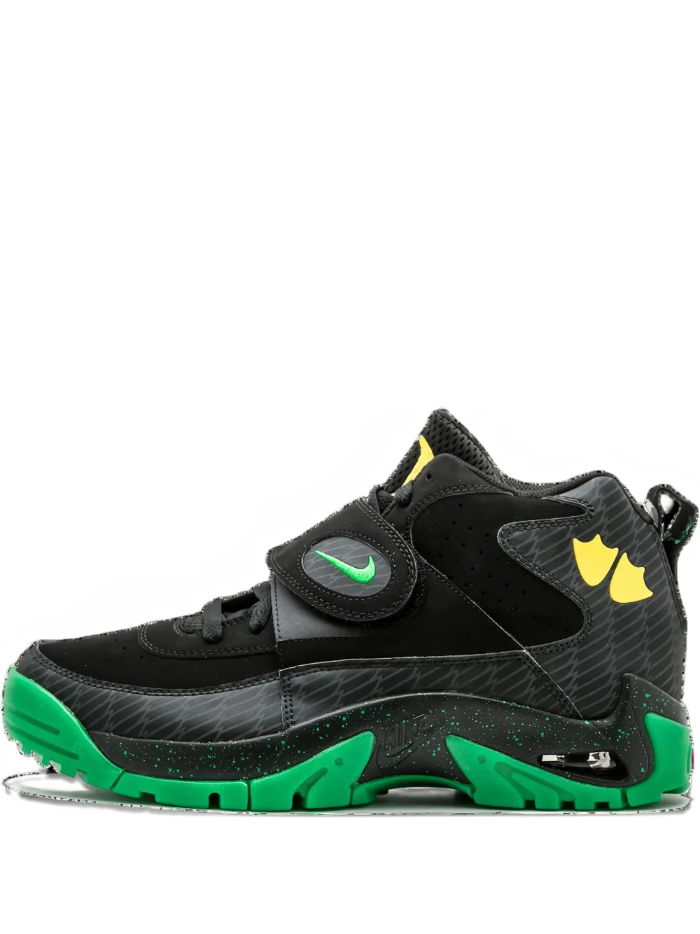 Nike x Oregon Duck Air Mission PRM "Black Apple Green" sneakers