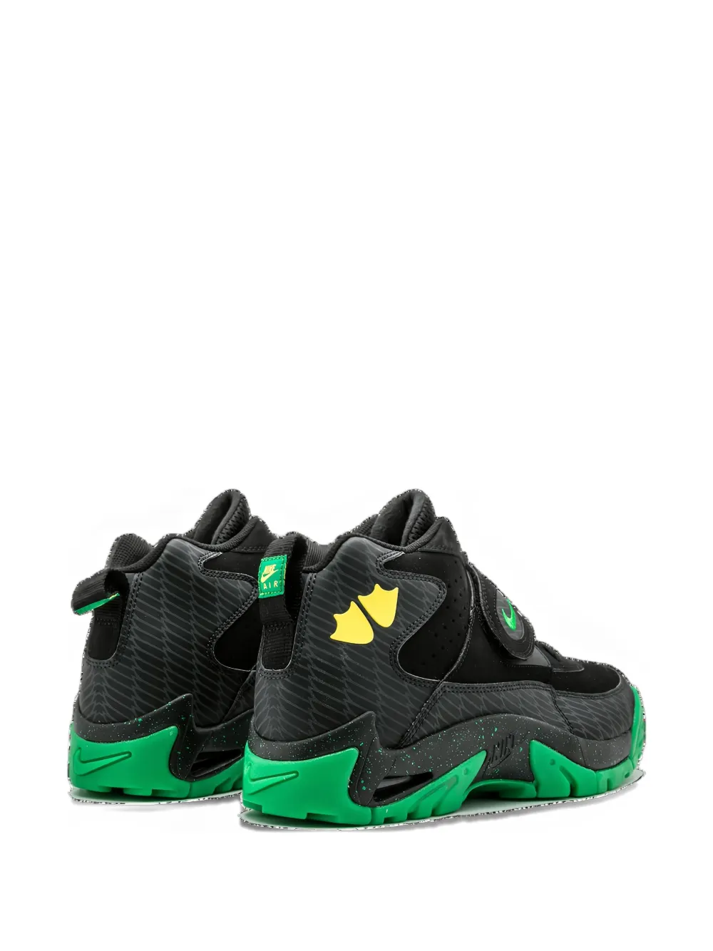 Nike x Oregon Duck Air Mission PRM "Black Apple Green" sneakers