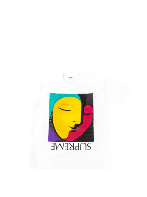 Supreme camiseta con estampado gráfico