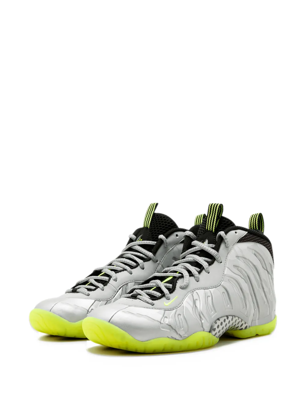 Nike Kids Little Posite One sneakers - Argento