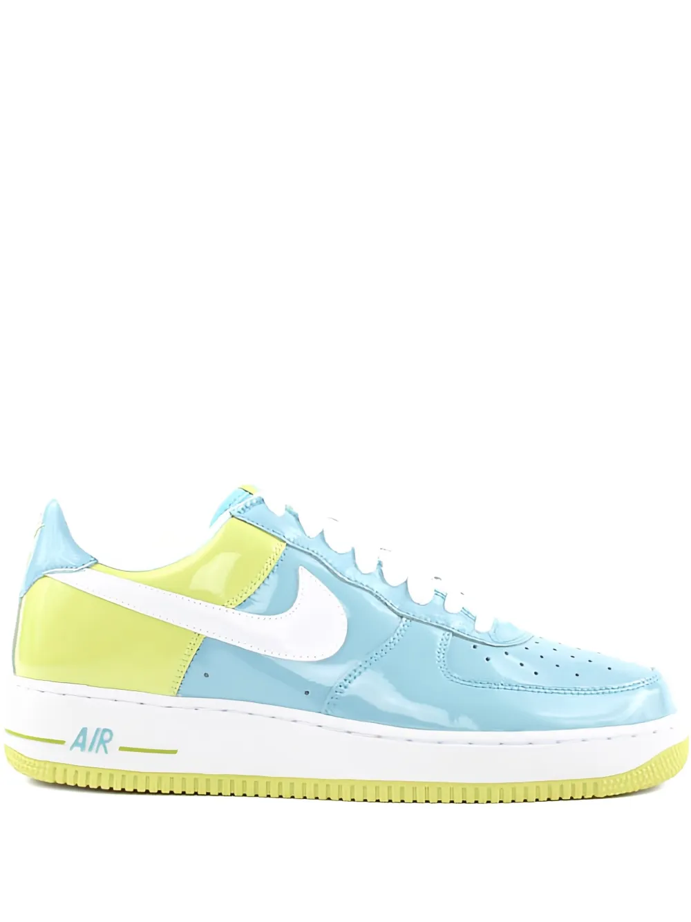 Nike Air Force 1 Premium "White Atomic Green" sneakers Blue