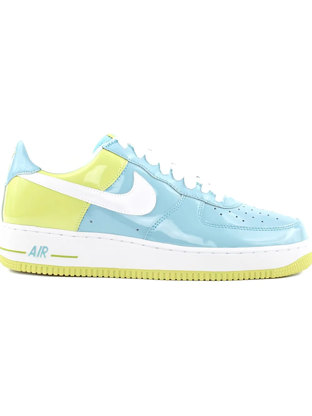 Nike Air Force 1 Premium "White Atomic Green" sneakers Blue