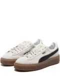 PUMA suede platform sneakers - White