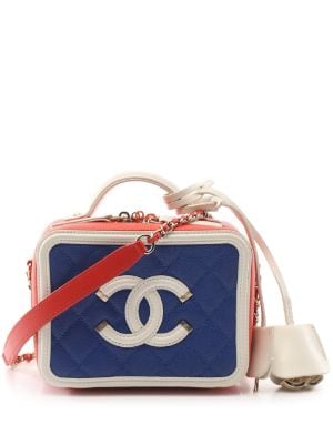 CHANEL Pre-Owned 2004 CC rhinestone-embellished Vanity Mini Bag - Farfetch