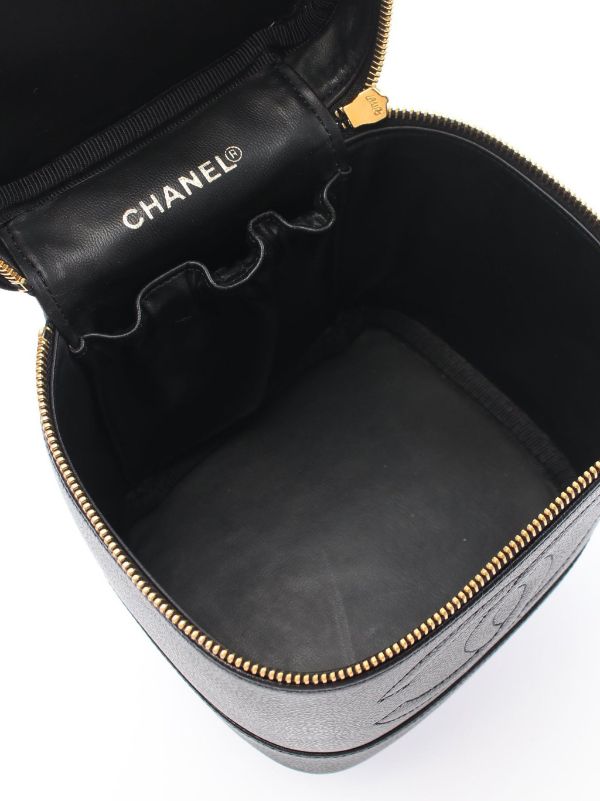 CHANEL Pre-Owned 1997 CC Stitch Vanity Handbag - Farfetch