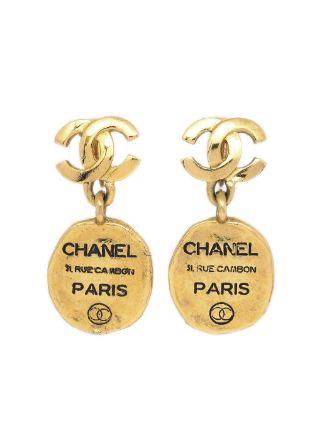 Chanel rue cambon deals earrings