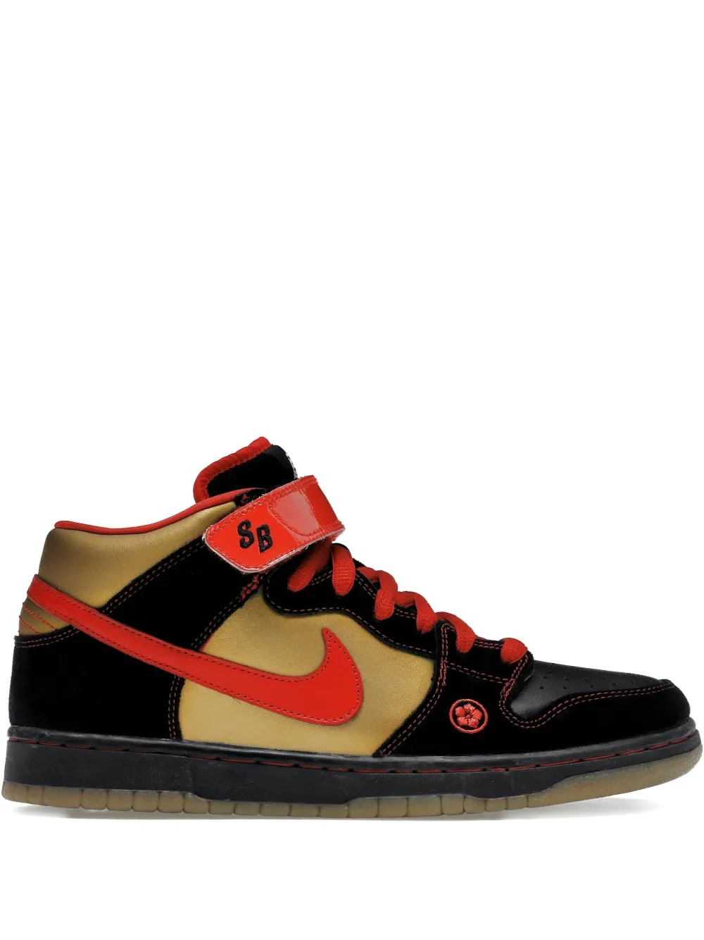 Nike Dunk Mid Pro SB "Money Cat" sneakers Gold