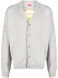 Kenzo Tiger Academy V-neck cardigan - Grey