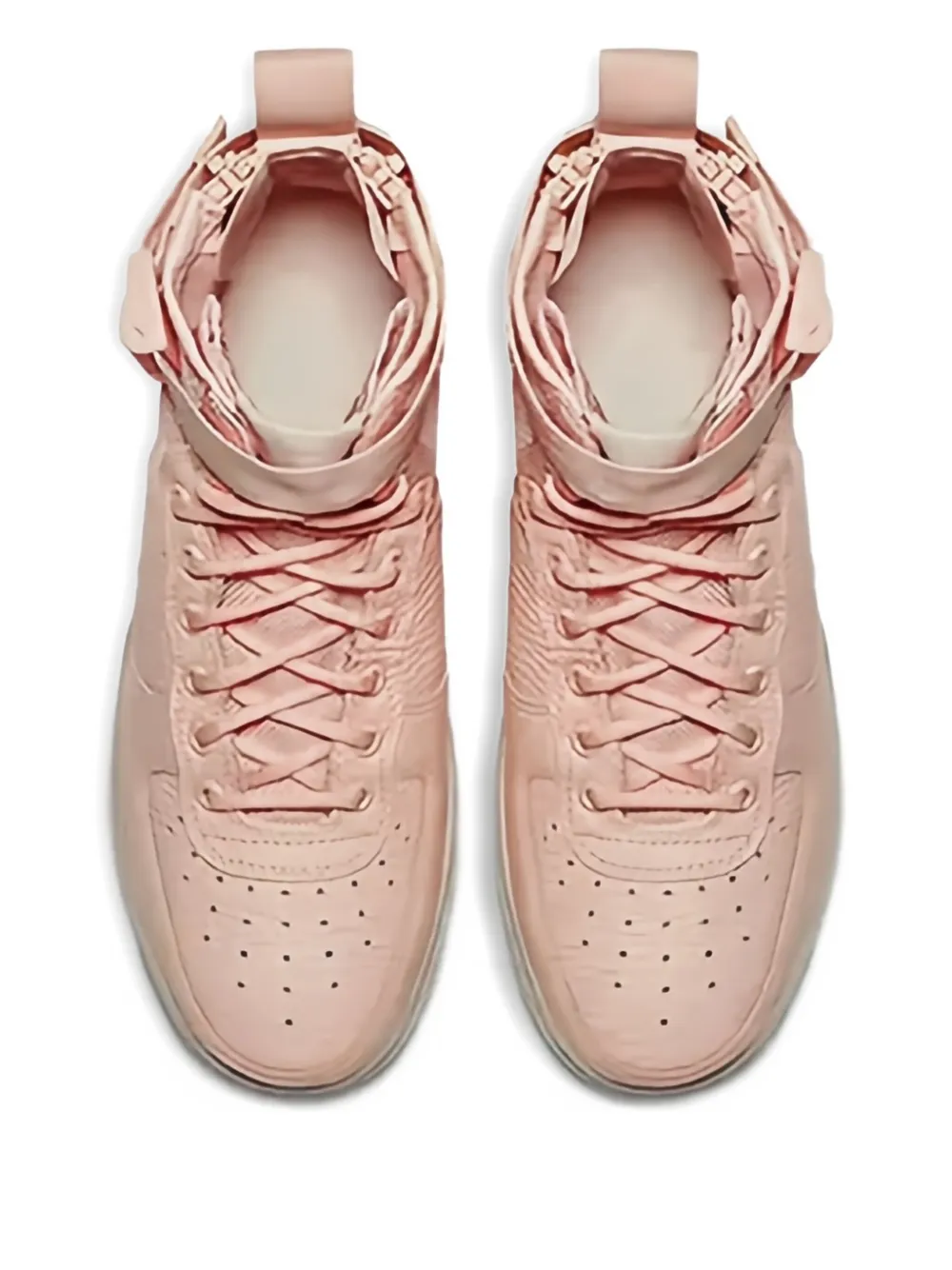 Nike Sf Af-1 Mid Sneakers In Gold