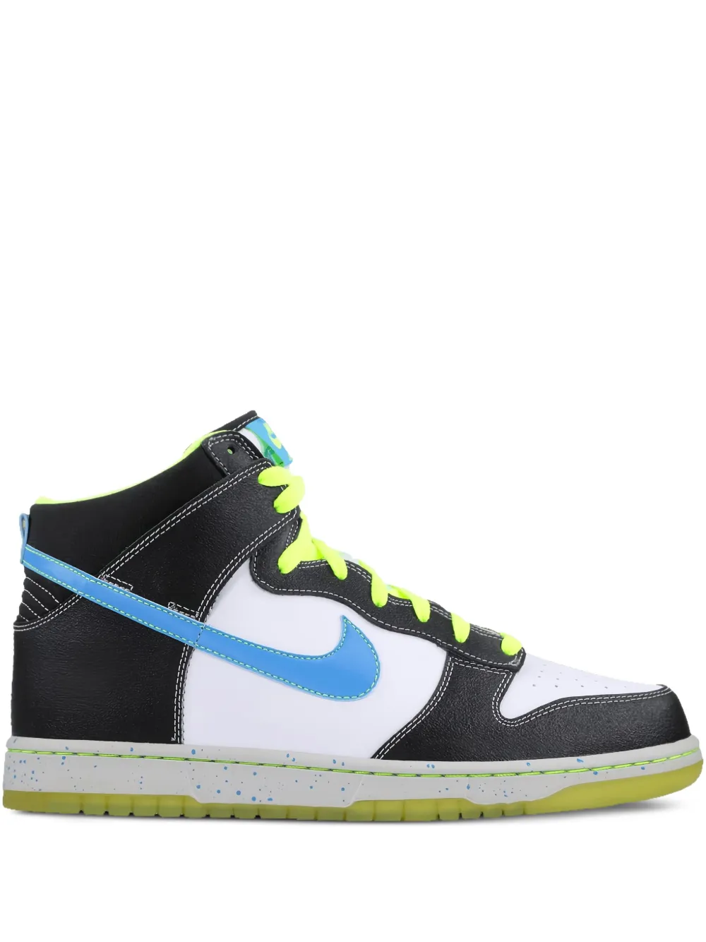 Nike Dunk As S high-top speckled sole sneakers Black