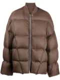 Rick Owens Flight padded jacket - Brown