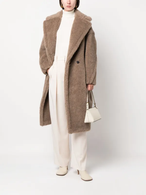 Max mara double breasted coat sales