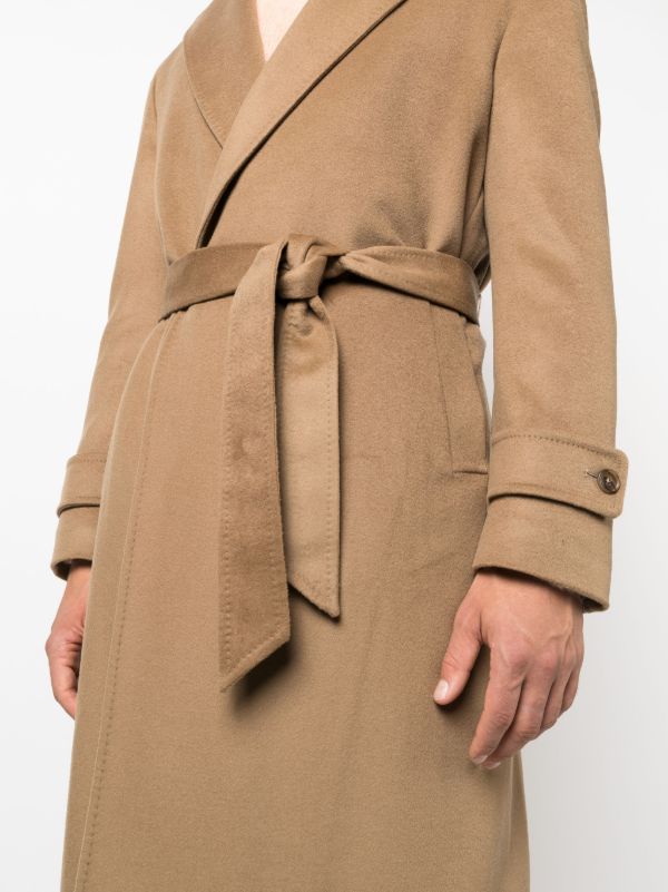 Burberry cashmere wrap hot sale coat