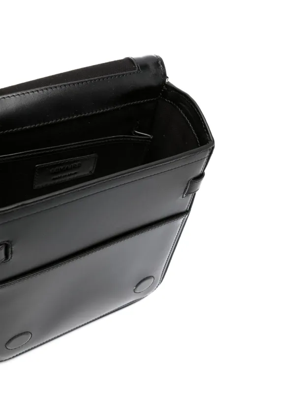 LEMAIRE Ransel Leather Crossbody Bag | Black | FARFETCH