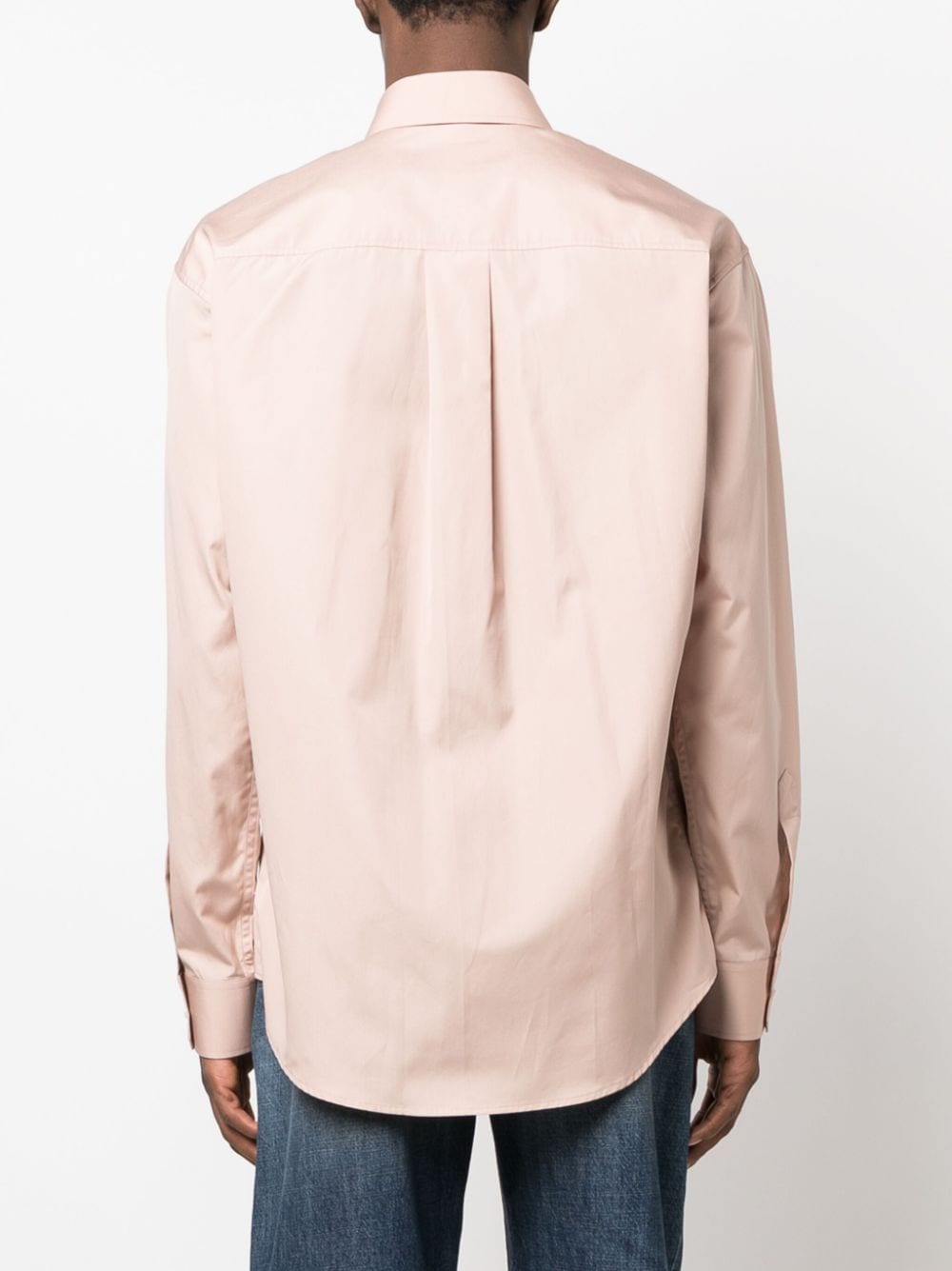 Shop Dsquared2 Logo-print Cotton Shirt In Rosa