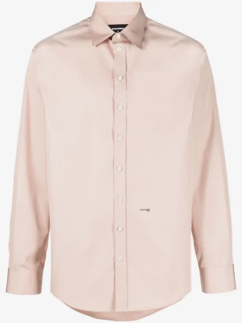 DSQUARED2 camisa con logo estampado