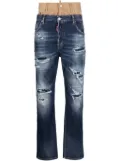DSQUARED2 Twin Pack layered loose jeans - Blue
