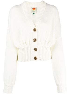 Louis Vuitton intarsia sweater, Luxury, Apparel on Carousell