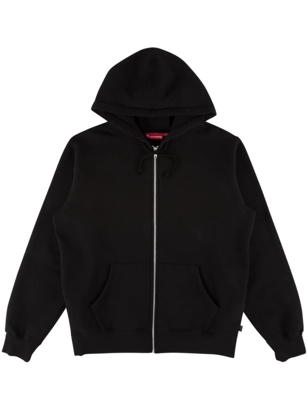 Supreme Katoenen hoodie Zwart