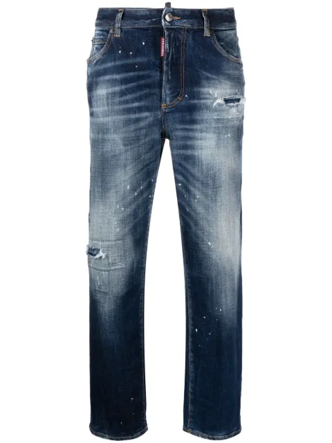 DSQUARED2 Jennifer distressed tapered jeans