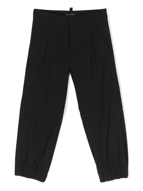 DSQUARED2 KIDS tapered virgin-wool trousers