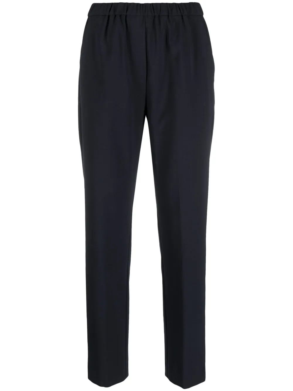 ASPESI Pantalon met elastische taille Blauw