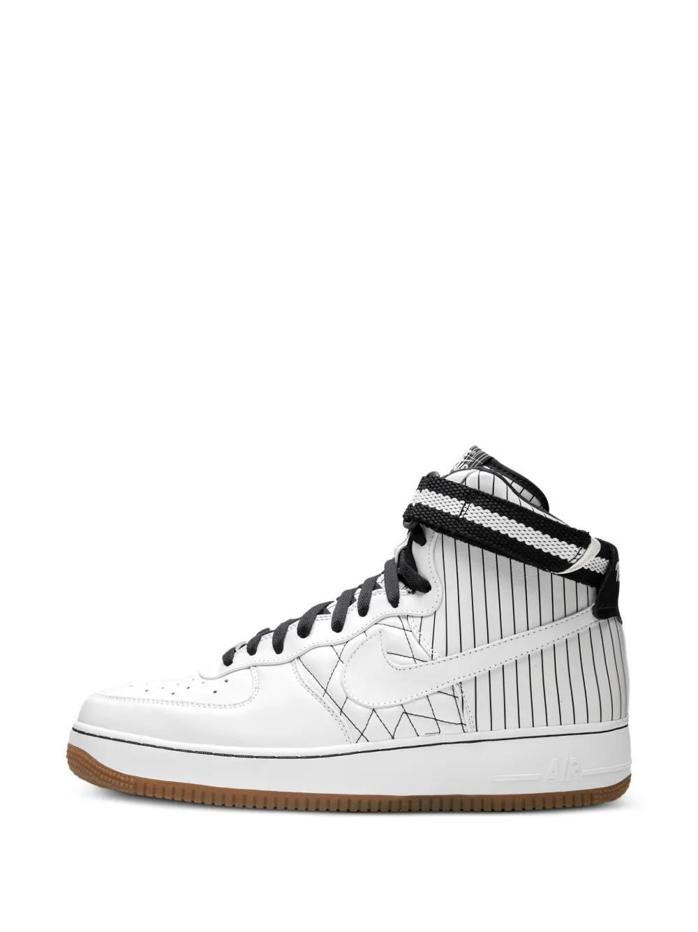 Nike Air Force 1 High Premium pinstripe sneakers - Bianco