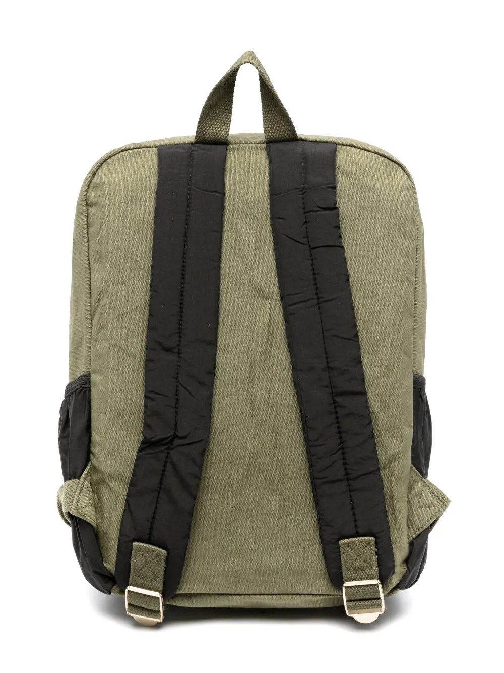 Mini Rodini Penguin Cotton Backpack - Green 
