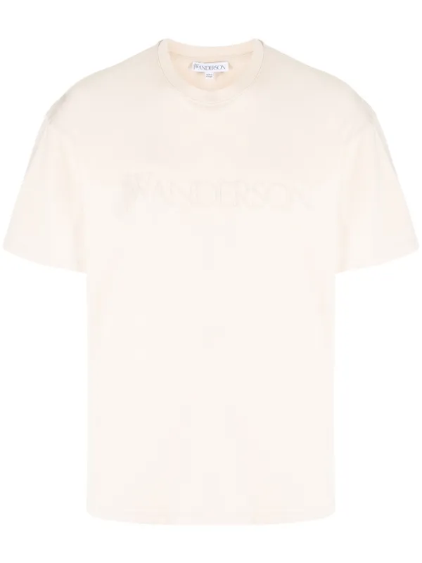 【送料&関税込】J.W. Anderson Crew-neck Logo T-shirt LOGO EMBROIDERY T-SHIRT – JW Anderson